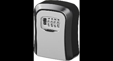 ProPlus Sleutelkluis - Cijfercombinatie - Weerbestendig - 11.5 x 9.5 x 4 cm - Zwart/Grijs