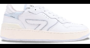 HUB Smash Lage sneakers - Leren Sneaker - Dames - Wit - Maat 37