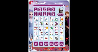 Tablette Éducative bilingue La Reine des Neiges en français et en anglais