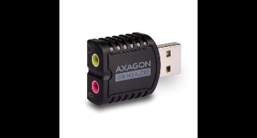 AXAGON ADA-17 USB2.0 - Stereo HQ Audio Mini Adapter 24bit 96kHz *USBAM *3,5MMF