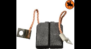 Koolborstelset voor DeWalt Schuurmachine P1723 - 6,5x12x24mm - Vervangt 932497-00