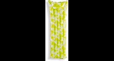 Intex Luchtbed Mozaïek - Groen - 183x69 centimeter