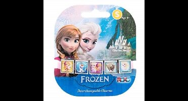 Frozen armband met 5 verwisselbare charms