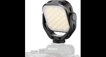 VIJIM VL66 draaibare - LED-lamp - met instelbare kleurtemperatuur - Lichtgewicht - 800 lumen - Zwart