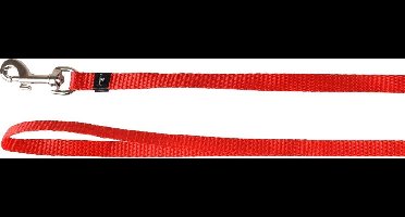 Hond Looplijn Ziggi Rood 1,3m 15mm