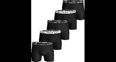 Björn Borg 5P Short Solid Heren Boxershorts - Maat L