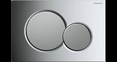 Geberit Sigma 01 Bedieningsplaat - Glanzend / Mat chroom