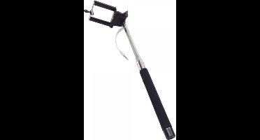 OTB - Selfiestick - Met ontspanknop - In hoogte verstelbaar - Universeel geschikt voor smartphone - Zwart