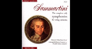 Riccardo Villiani, I Giovani Di Nuova Camaristica, Daniele Ferrari - Sammertini; The Complete Early Symphonies For String Orchestra (3 CD)
