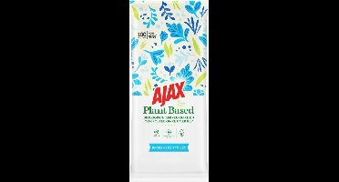 Ajax Plantaardige Reinigingsdoekjes Badkamer en Toilet 100 stuks
