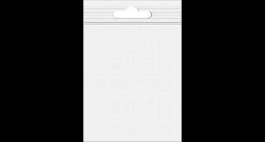 Gripzakken met Euroloch 23x30,550 Micron (100 stuks) | gripzak