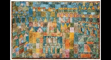 Kunstdruk Paul Klee - Quartiere 72x47cm