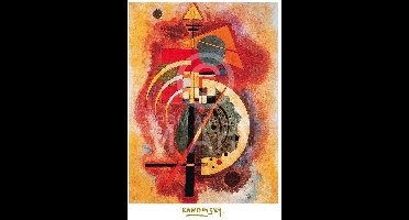 Kunstdruk Wassily Kandinsky - Hommage a Grohmann 40x50cm
