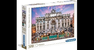 Clementoni Legpuzzel Trevi Fountain 500 Stukjes