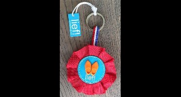 Lief Lifestyle Sleutelhanger - Rozette
