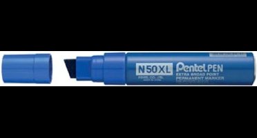 Pentel N50XL Permanent Marker Blauw - Dikke Punt