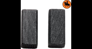 Koolborstelset voor Black & Decker P1214 - 6,3x6,3x13,5mm
