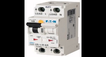 Eaton Digitale RCBO 16A B-Curve 100mA Enkel Fase - 168281 - E3TNF