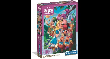 Clementoni - Puzzel - 1000 Stukjes - Alice in Wonderland