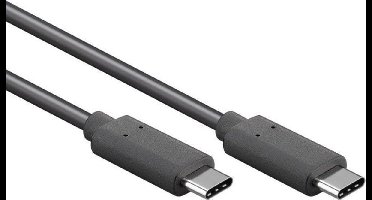 USB-C Kabel - USB 3.2 Gen 1 - 60W PD - 2 meter - Zwart