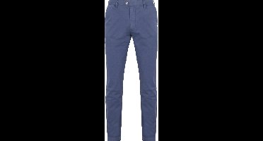 King Essentials The Harry Chino broek Mid Blauw - Maat W 31 - L 32 - Heren - Mannen broeken