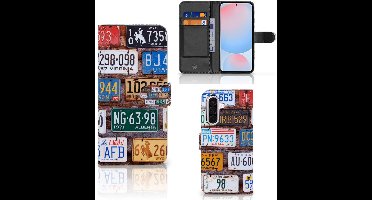 Samsung Galaxy A56 Telefoonhoesje met foto Kentekenplaten