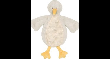 Happy Horse Gans Glen Knuffeldoek 23 cm - Ecru - Baby cadeau