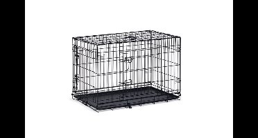 Beeztees Bench - Hondenbench - Zwart - L - 91x61x66 cm