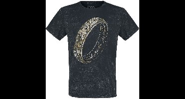 The Lord Of The Rings One Ring To Rule Them All Heren T-shirt - zwart - M