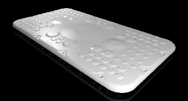 Rittal AX 2566.300 2566300 Flensplaat (l x b) 221 mm x 401 mm Kunststof Grijs 1 stuk(s)