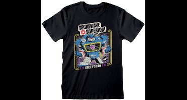 Transformers Soundwave Superior Heren T-shirt - zwart - M