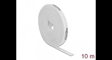 DeLOCK - Kabelbinderrolle - 10,0m - weiß (18388)