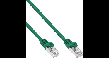 InLine® Patchkabel, S-FTP, Cat. 5e, groen, 7.5m