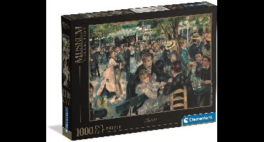Clementoni - Puzzel - 1000 Stukjes - Renoir: Bal du Moulin de la G.M. - Puzzel Voor Volwassenen