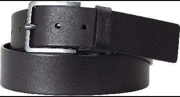 HUGO leren heren riem - zwart