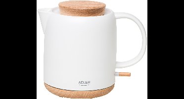 Adler AD 1304 - Waterkoker - keramisch - 1.0L - 1200W - Ecru
