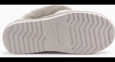 Warmbat Flurry Vrouwen Sloffen - Lichtgrijs - Maat 40