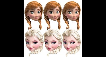 Frozen Maskers 6 stuks