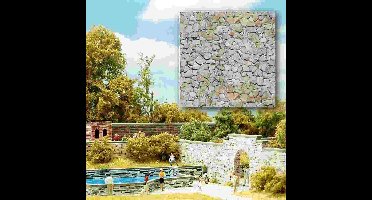 Busch - Dekopl. Naturstein H0/tt (Bu7422) - modelbouwsets, hobbybouwspeelgoed voor kinderen, modelverf en accessoires