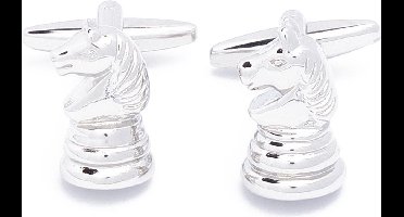 Manchetknopen - Schaken Schaakstukken Paard