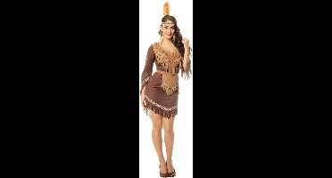 Indianen vrouw kostuum dames - Maat 48