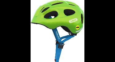 ABUS Youn-I MIPS Fietshelm Kinderen, groen Hoofdomtrek M | 52-57cm