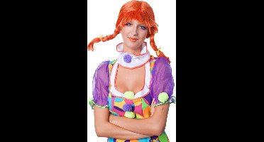 Max Bersinger 815-05-055, Feestkleding pruik, Kind, Vrouw, Rood, 1 stuk(s)