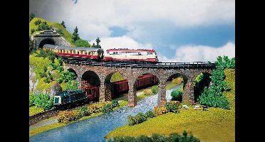 Faller - 2 Gebogen viaducten