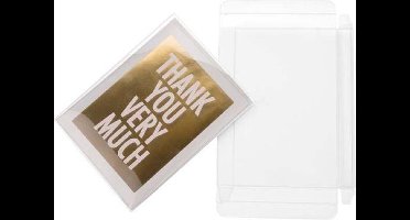 Plastic Doosjes voor 12 stuks Chocolade 10,2x1,4x13,8cm (25 stuks)