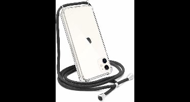 Hoesje Geschikt voor iPhone 11 Anti Shock Hoesje Celebrity Draagriem - Transparant