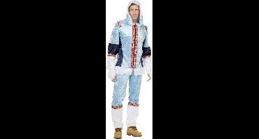 Eskimo kostuum blauw voor heer maat 60