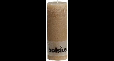 Bolsius Stompkaars Stompkaars 190/68 rustiek Pastelbeige