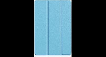 Shop4 - Geschikt voor Huawei MediaPad M6 10.8 Hoes - Smart Book Case Licht Blauw