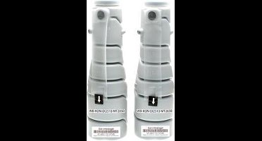 2x ABC huismerk toner geschikt voor Konica Minolta 205B zwart voor Konica Minolta DI 1810 Konica Minolta DI 1810 f Konica Minolta DI 2010 Konica Minolta DI 2010 F Konica Minolta DI 2500 Series Konica